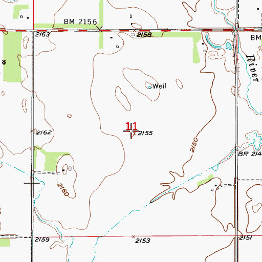 Topographic Map of Township of Stuart, NE