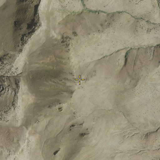 Aerial/Satellite Image of Alpha Peak, NV