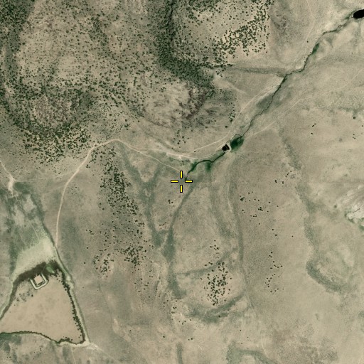 Aerial/Satellite Image of Antelope Spring, NV