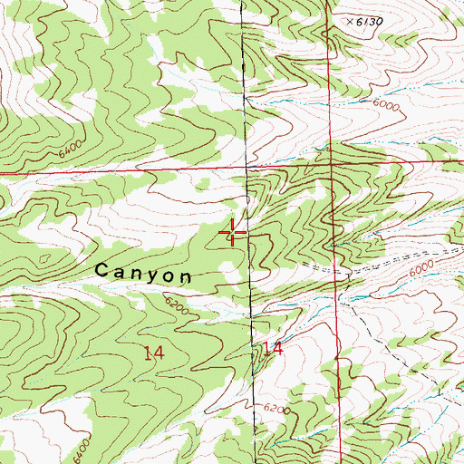 Topographic Map of Basque Well, NV