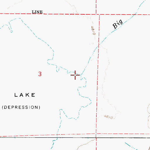 Topographic Map of Big Wash, NV