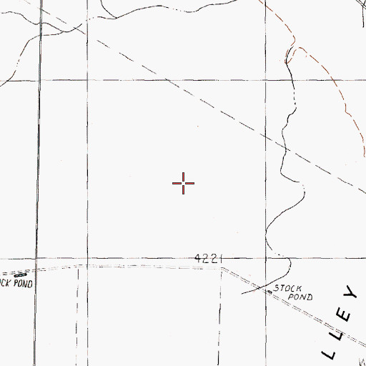 Topographic Map of Bog Hot Valley, NV