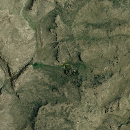 Aerial/Satellite Image of Domingo Spring, NV