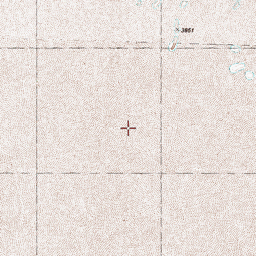 Topographic Map of Dry Creek, NV