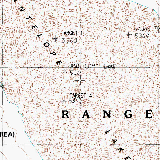 Topographic Map of Dry Lake, NV
