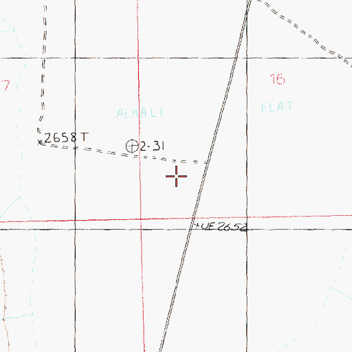 Topographic Map of Dry Lake, NV