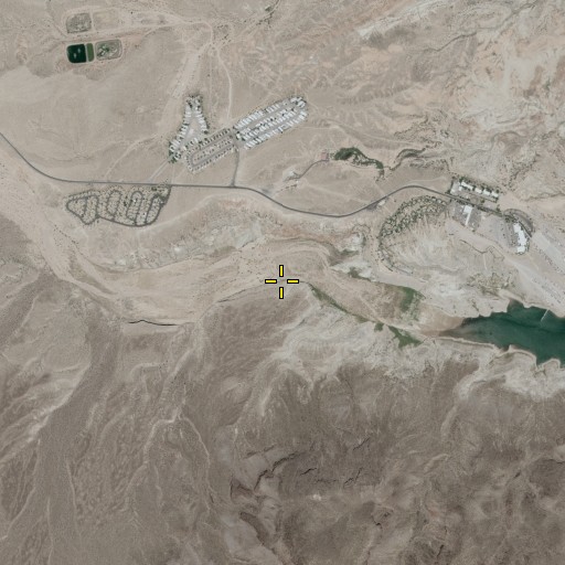Aerial/Satellite Image of Echo Bay, NV