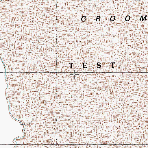 Topographic Map of Emigrant Valley, NV