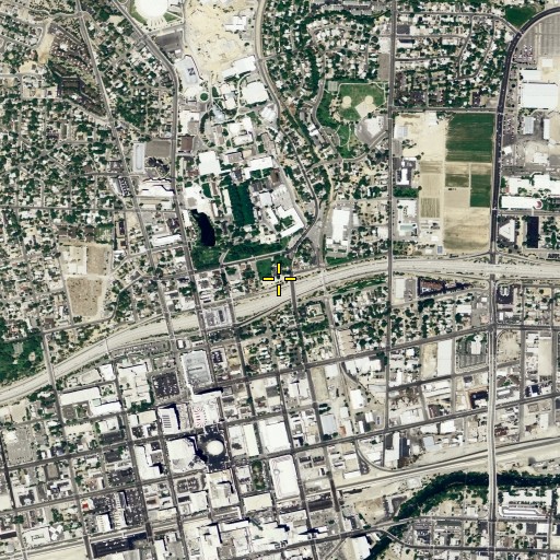 Aerial/Satellite Image of Evans Park, NV