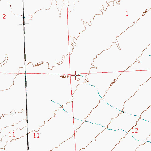 Topographic Map of Fat Woman Canyon, NV