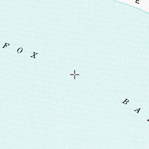 Topographic Map of Fox Bay, NV