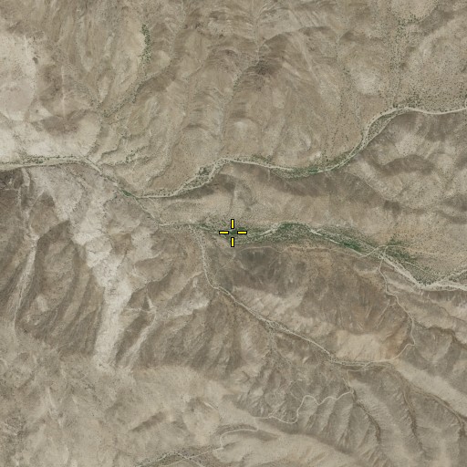 Aerial/Satellite Image of Gann Spring, NV