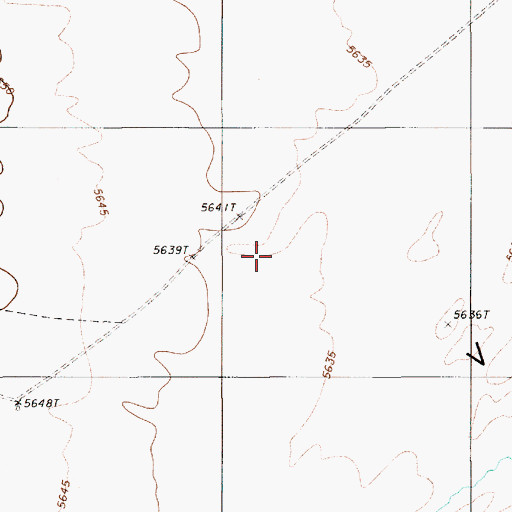 Topographic Map of Grass Valley, NV