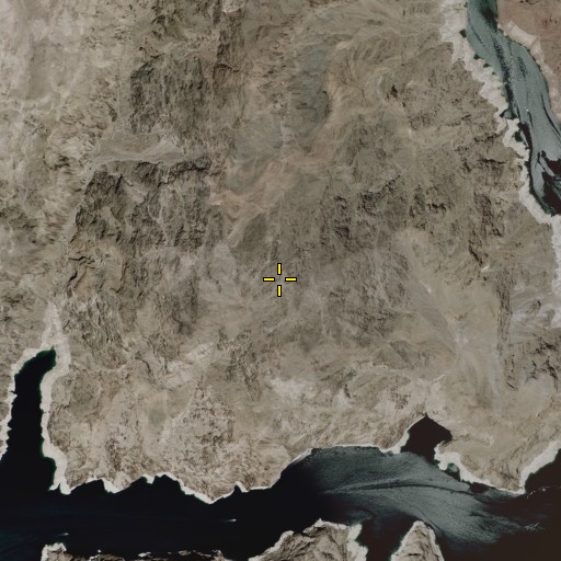 Aerial/Satellite Image of Guardian Peak, NV