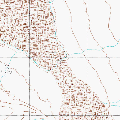Topographic Map of Hidden Wash, NV