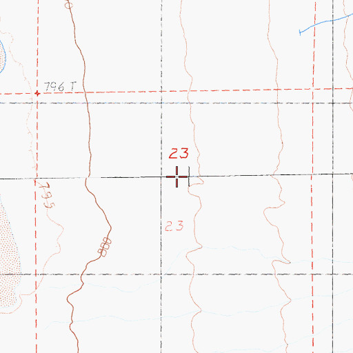 Topographic Map of Ivanpah Valley, NV