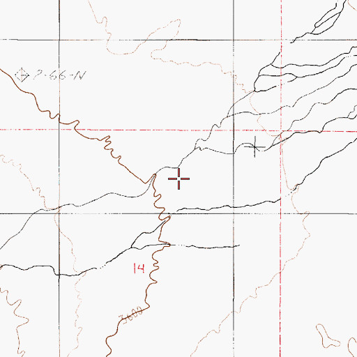 Topographic Map of Jersey Valley Wash, NV