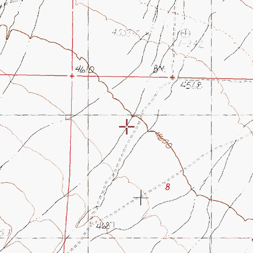 Topographic Map of Little Idaho Canyon, NV