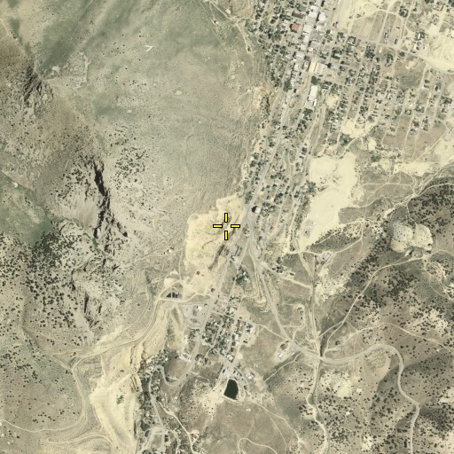 Aerial/Satellite Image of Loring Cut, NV