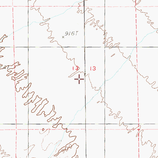 Topographic Map of Lovell Wash, NV