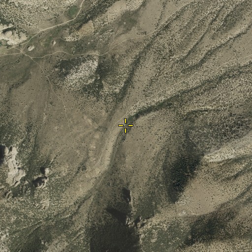 Aerial/Satellite Image of Mahogany Spring, NV