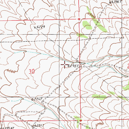 Topographic Map of Moritz Nager Canyon, NV