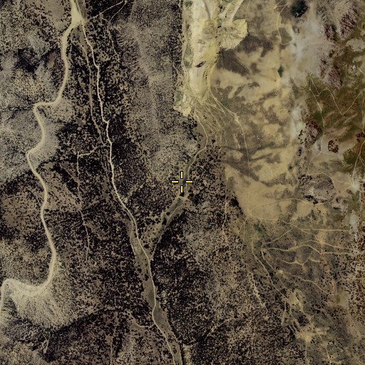 Aerial/Satellite Image of Murray Spring, NV