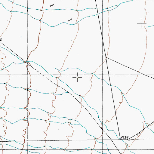 Topographic Map of Nevada Test Site Area 1, NV