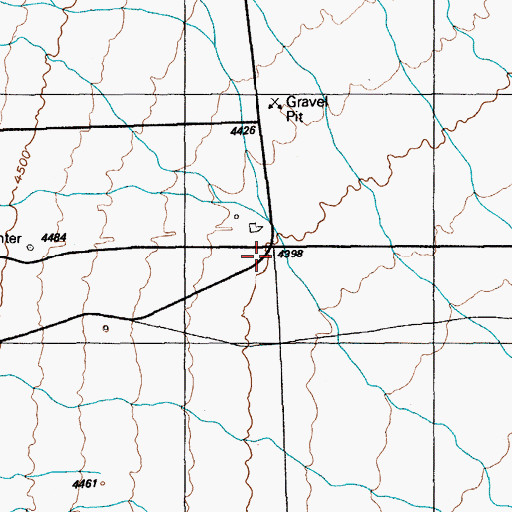 Topographic Map of Nevada Test Site Area 2, NV