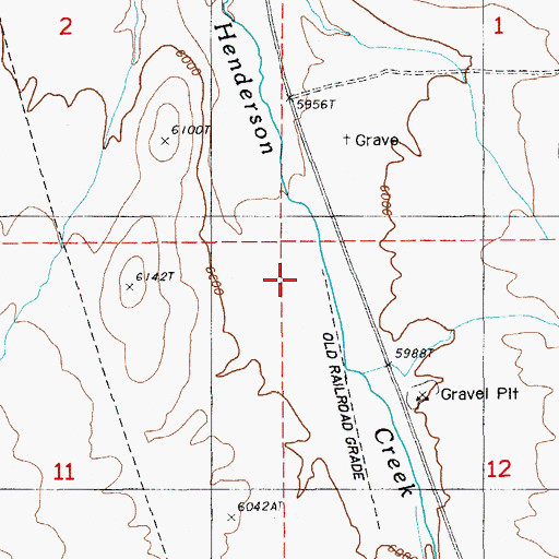 Topographic Map of Pine Field, NV