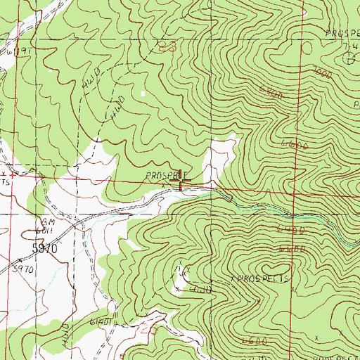 Topographic Map of Pipe Spring, NV