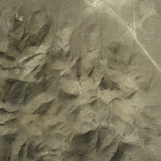 Aerial/Satellite Image of Rabbit Spring Microwave Station, NV