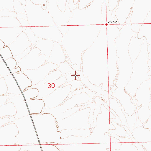 Topographic Map of Sams Camp Wash, NV