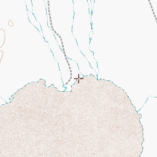 Topographic Map of Sand Springs Wash, NV