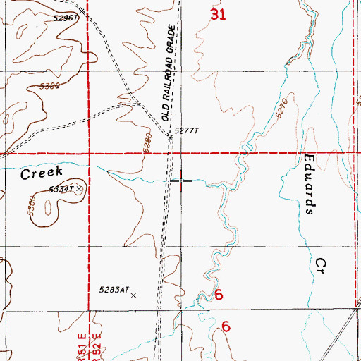Topographic Map of Sheep Creek, NV
