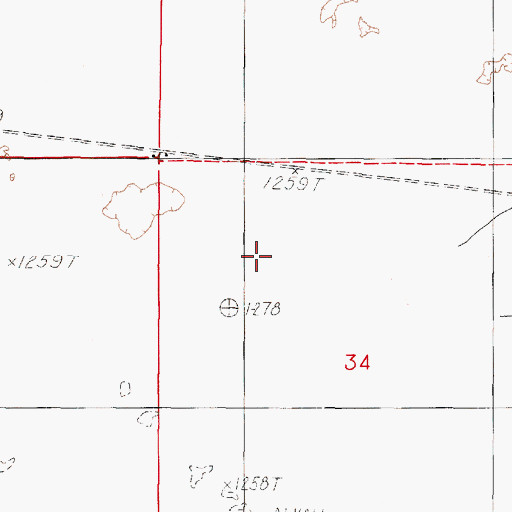 Topographic Map of Silver State Valley, NV