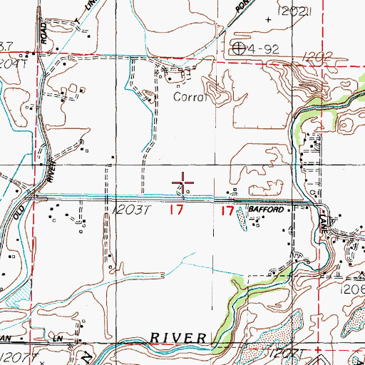 Topographic Map of Soda Lake Drain, NV