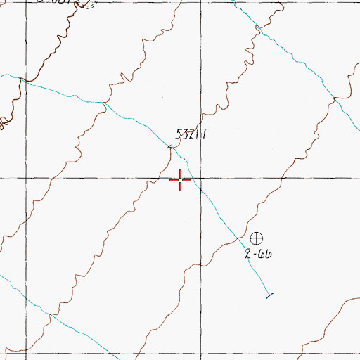 Topographic Map of Spring Creek, NV