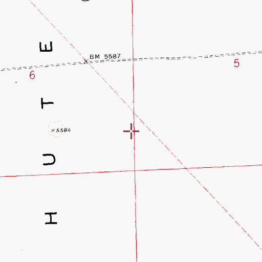 Topographic Map of Spruce Shafter Fence, NV