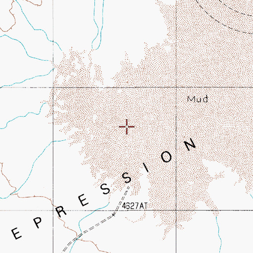 Topographic Map of Stonewall Flat, NV