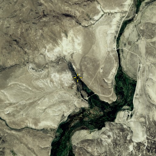 Aerial/Satellite Image of Warm Spring, NV