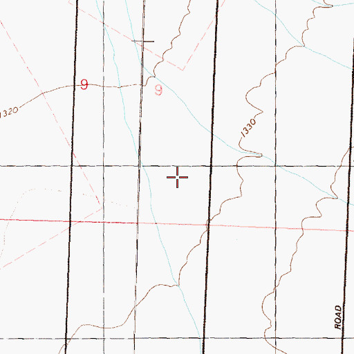 Topographic Map of Warm Springs Valley, NV