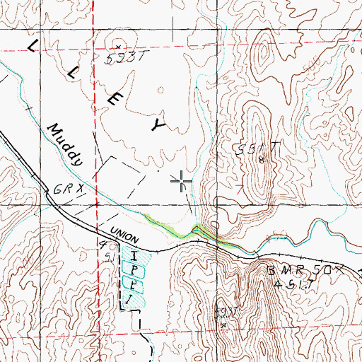 Topographic Map of Weiser Wash, NV