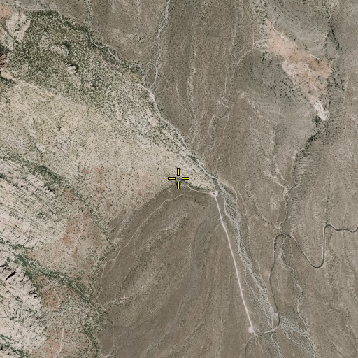 Aerial/Satellite Image of White Rock Spring, NV