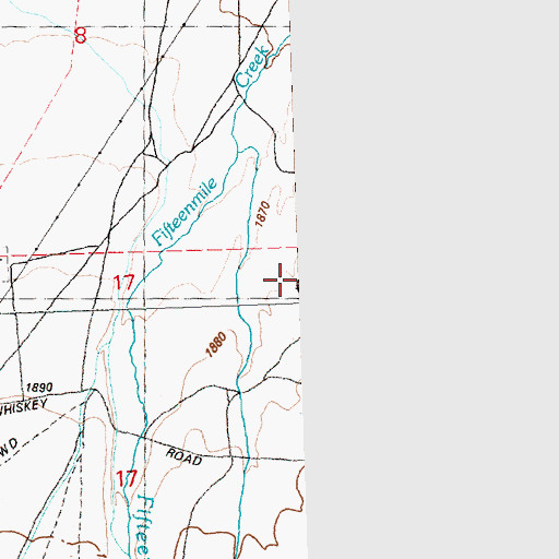 Topographic Map of Wide West Mine, NV