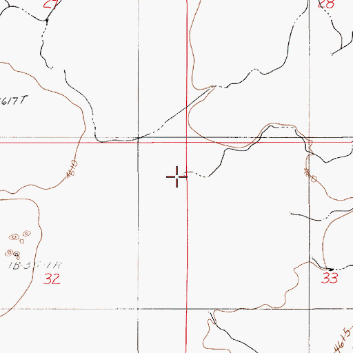 Topographic Map of Willow Creek, NV