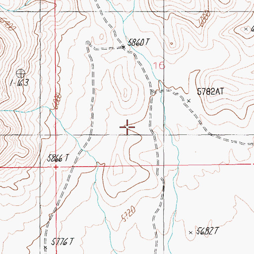 Topographic Map of Quinn Canyon, NV