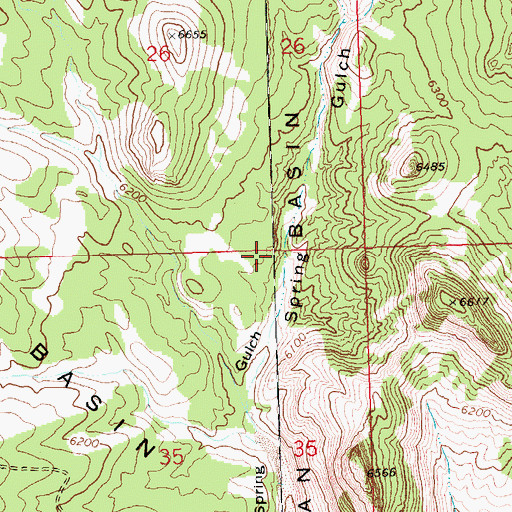Topographic Map of Shafter Well Number Three, NV