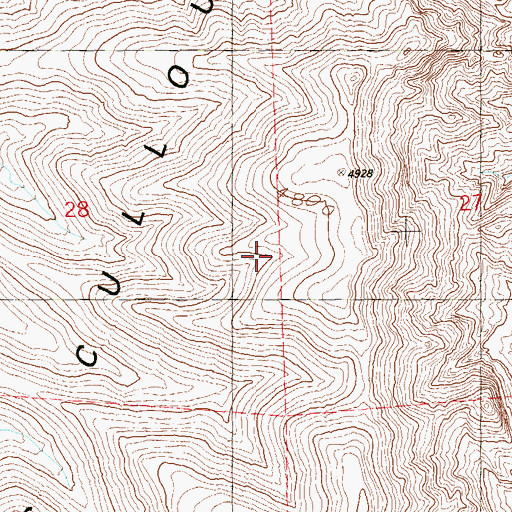 Topographic Map of McCullough Range, NV