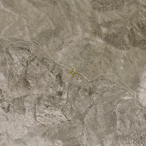 Aerial/Satellite Image of Christmas Tree Pass, NV